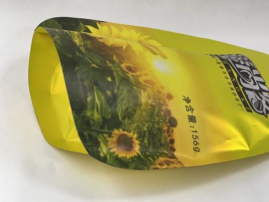 Gemetalliseerde Mylar Stand Up Bags Vrij gevormde aangepaste bedrukking voor gedroogde snack