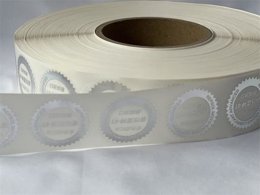 Hot Stamp Packaging Label Stickers Zelfklevende rol Custom Label Stickers Waterdicht