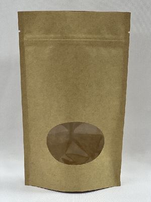 Bruin Kraft koffiezakje Stand-up offsetdruk 250g koffiezakje