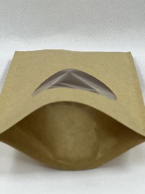 Bruin Kraft koffiezakje Stand-up offsetdruk 250g koffiezakje