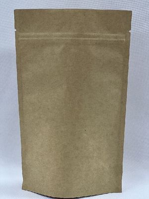 Bruin Kraft koffiezakje Stand-up offsetdruk 250g koffiezakje