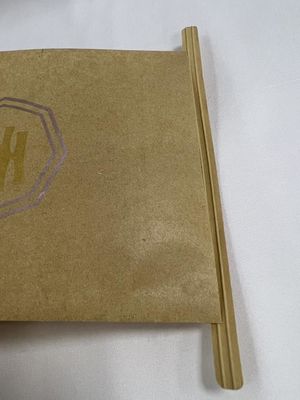 Aangepast formaat Kraft-papieren verpakkingszakken ISO-certificaat voor broodbakkerij