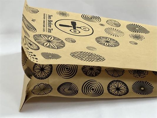 Recyclebare BRC Flat Bottom Stand Up Pouch Bedrukt Lege Food Grade