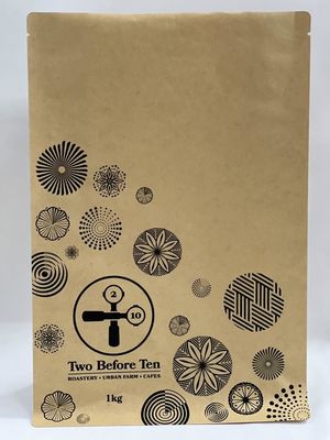 Recyclebare BRC Flat Bottom Stand Up Pouch Bedrukt Lege Food Grade