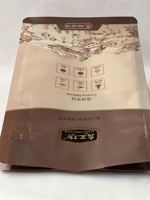 Op maat gemaakte zakjes met platte bodem 12oz sterke compressieweerstand
