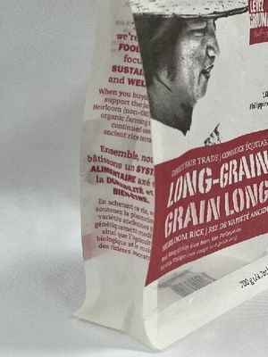 Zijvouw opstaand zakje Mylar