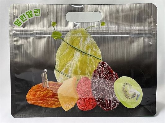 Gemetalliseerde bedrukte verpakking Zakje Snack Rits OEM Aangepaste capaciteit