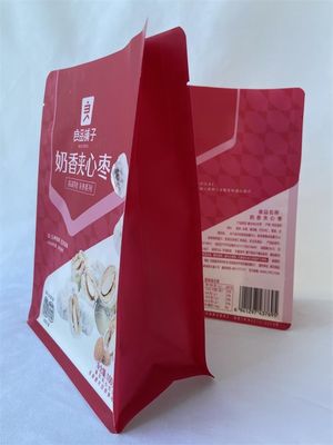 120 Micron Flat Bottom Pouches 100g Mylar Stand Up Bags voor droog voedsel