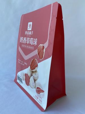 Matt Varnish Custom Stand Up Pouches 100 micron waterdicht voor snacks