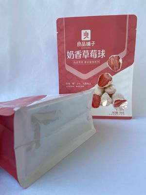Matt Varnish Custom Stand Up Pouches 100 micron waterdicht voor snacks