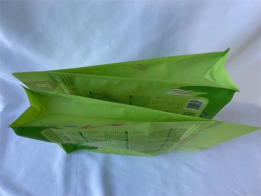 BRC Box Bottom Pouch Platte bodem Verpakkingstas met doorzichtig venster