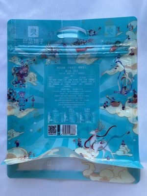 Hersluitbare Flat Bottom Pouches Custom Mylar Heat Seal met ritssluiting