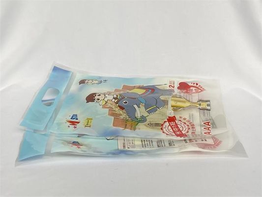 2kg rijstverpakkingszak plastic aangepaste bedrukking met handvatgat