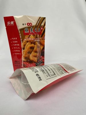 Gratis Bedrukking Stand Up Verpakking Zakjes Custom BPA Voor Zeevruchten 180g