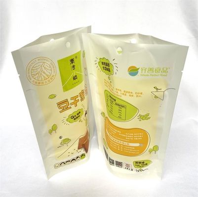 Staande verpakking Kraftpapier-barrièrezakken Anti-oxidatie Aangepaste kleur