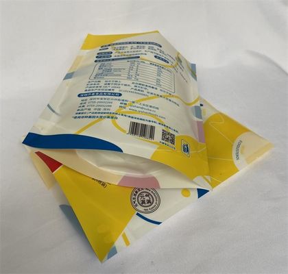 PE-materiaal Opstaande verpakkingszakken Gelamineerd Op maat bedrukt