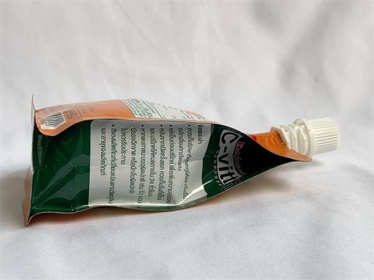 Verpakkingszak met platte bodem Hoge barrière voor fruitdranken 150 ml