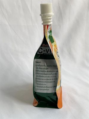 Verpakkingszak met platte bodem Hoge barrière voor fruitdranken 150 ml
