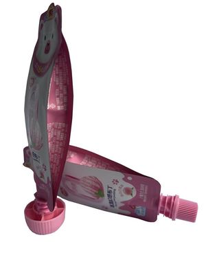 Mat plastic uitloop diepdruk zijvouw waterdicht snackzakje