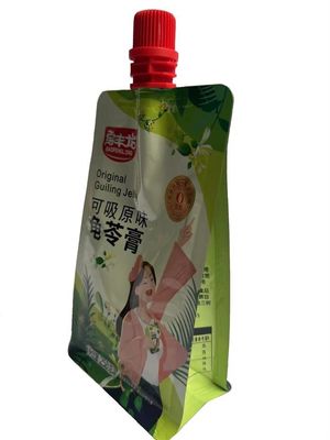 Op maat gemaakte uitloopverpakking Retortable Liquid Stand Up Pouch