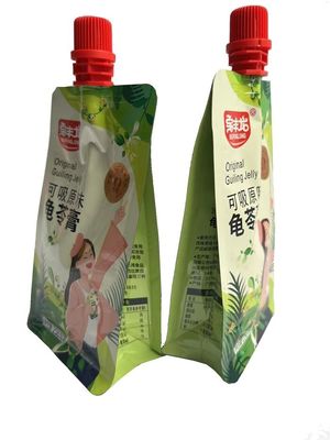 Op maat gemaakte uitloopverpakking Retortable Liquid Stand Up Pouch
