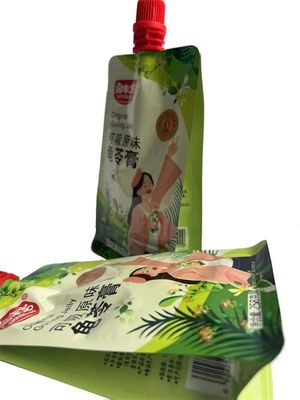 Op maat gemaakte uitloopverpakking Retortable Liquid Stand Up Pouch