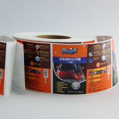 Duurzame verpakking Etiketstickers Offsetdruk voor productenlabel