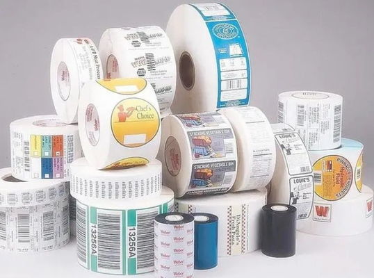 Duurzame verpakking Etiketstickers Offsetdruk voor productenlabel