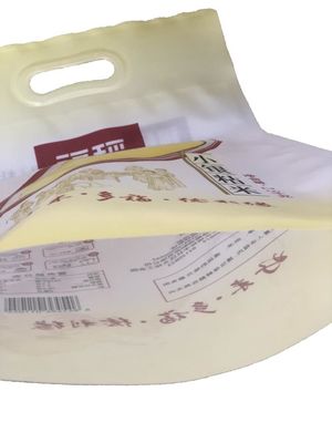 2.5Kg Vochtbestendig Rijst Verpakking Zakje Mat Oppervlak Met Logo