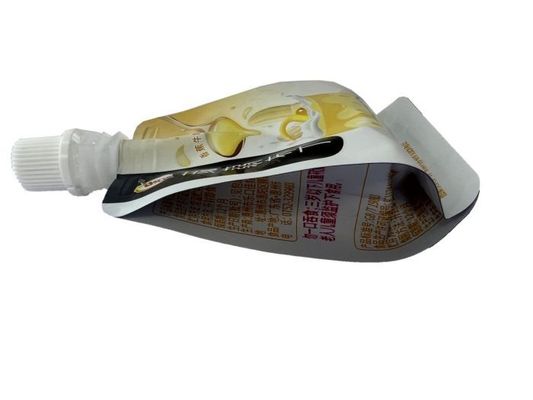 60g Kleine grootte Spout Stand-up verpakkingszak op maat voor vloeibare sap