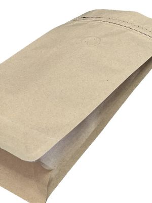 500 g capaciteit koffieverpakkingszak met bruin kraftpapier voor koffie
