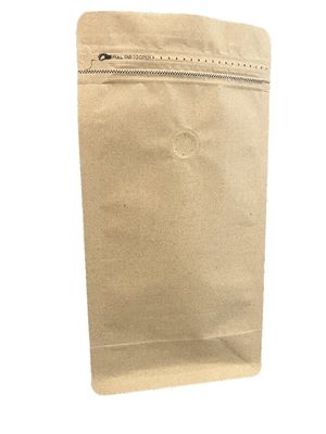500 g capaciteit koffieverpakkingszak met bruin kraftpapier voor koffie
