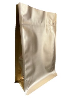 Goud afdrukken van milieuvriendelijke koffiezakjes voor milieuvriendelijke verpakkingen