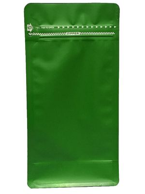 Gepersonaliseerde koffieverpakkingszak met platte onderklep en UV-print