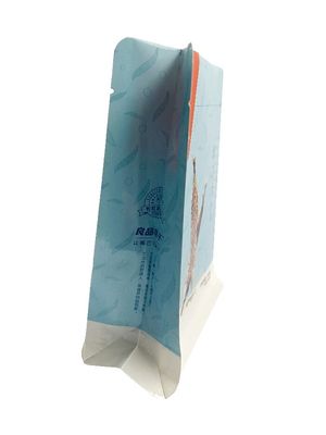 Papieren plastic zakjes met platte bodem Zak 90g Droge laminering voor gedroogde vis