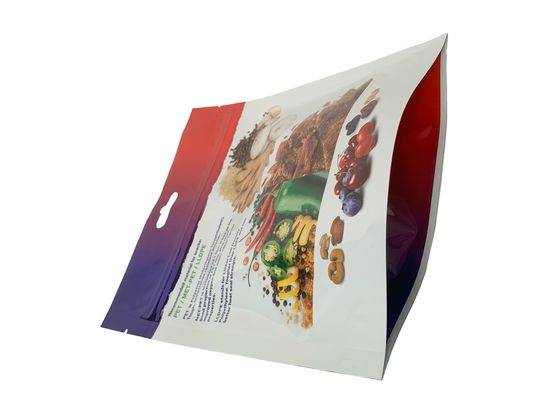 Barrier Mylar Stand Up Zipper bag Custom Printed Voedsel digitaal printen