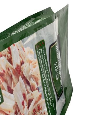 Gepersonaliseerde Side Gusset Snack Food Packaging Bag Met Zipper En Venster