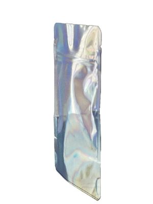 Op maat gemaakte Barrier Stand Up Packaging Pouches regenboogfilm en rits