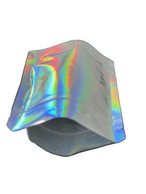 Op maat gemaakte Barrier Stand Up Packaging Pouches regenboogfilm en rits