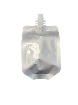 Aluminium spout verpakkingszak met aangepaste afgedrukte kleuren zijkant gusset