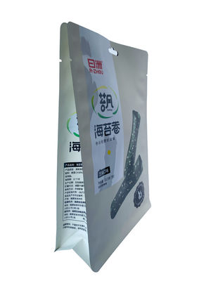 Aanpasbaar Gravure Printing Snack Food Packaging Pouch Flat bottom