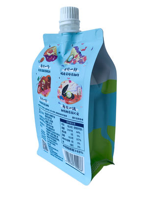 Gepersonaliseerde zak voor melk met een capaciteit van 30 g tot 1 kg