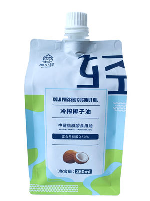 Gepersonaliseerde zak voor melk met een capaciteit van 30 g tot 1 kg