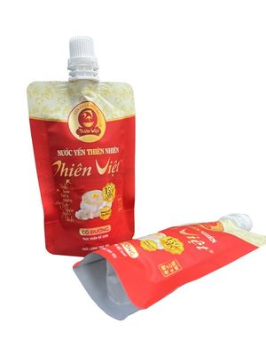 Op maat gemaakte 121C 135C Retort Proof Stand Up Spout Pouch voor vloeibare voeding