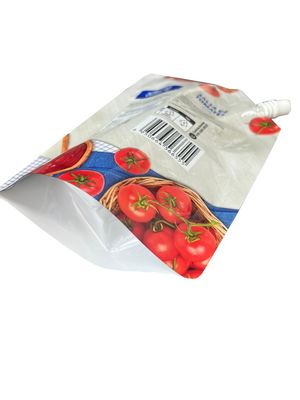 Op maat gemaakte stand-up side Spout Food Grade verpakkingszakjes voor vloeistof