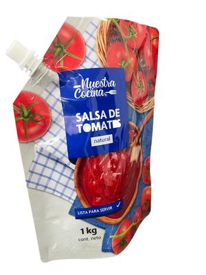 Op maat gemaakte stand-up side Spout Food Grade verpakkingszakjes voor vloeistof