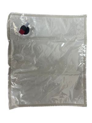 BIB zak in doos Vloeibare verpakking met aangepaste dop voor vloeibare sap en melk