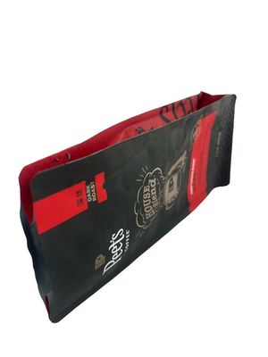 Aanpasbare platte koffiezakken met eenzijdige rits