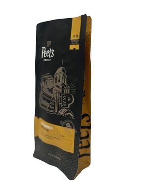 Industriële snacks milieuvriendelijke koffietassen met 130*200 70 mm