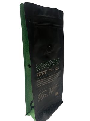 Metalen folie gelamineerde koffiezak met een capaciteit van 100 g-1 kg